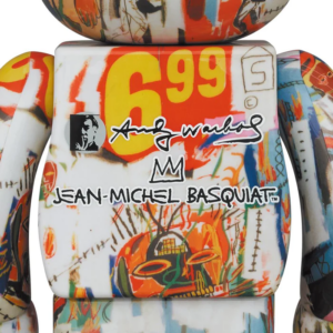 Mo Hinh Bearbrick Andy Warhol + Jean-michel Basquiat 400% 98277-AWB-0104