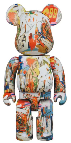 Mo Hinh Bearbrick Andy Warhol + Jean-michel Basquiat 400% 98277-AWB-0104