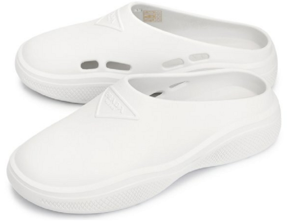 Dép Prada Scratch Mellow 'White' 1S811M 3LKD F0009 - Ảnh 4