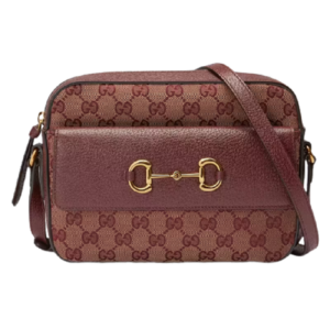 Túi Gucci Horsebit 1955 GG 'Burgundy' 645454-9Y9NG-9865