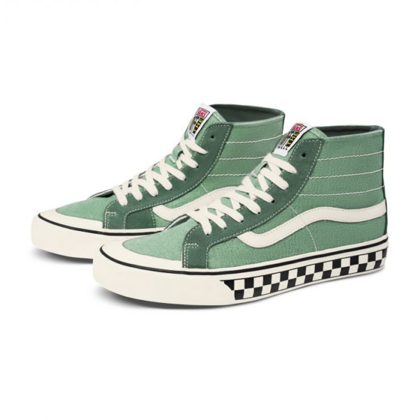 Giày Vans Sk8-Hi 138 Decon SaltWash 'Green' VN0A3MV10DR - Ảnh 3