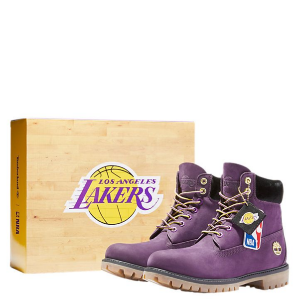Giày Timberland NBA x 6 Inch Premium 'Los Angeles Lakers' TB0A285H - Ảnh 2