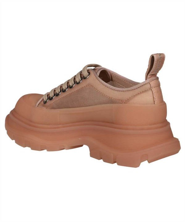 Giày Alexander McQueen Wmns Tread Slick Lace Up Sneakers 'Pink' 658080-W4Q31-6833 - Ảnh 4