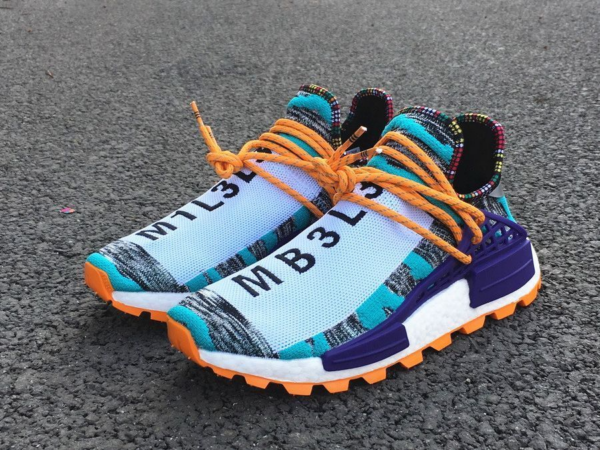 Giày Adidas Pharrell x NMD Human Race Trail 'Solar Pack'  BB9528 - Ảnh 4
