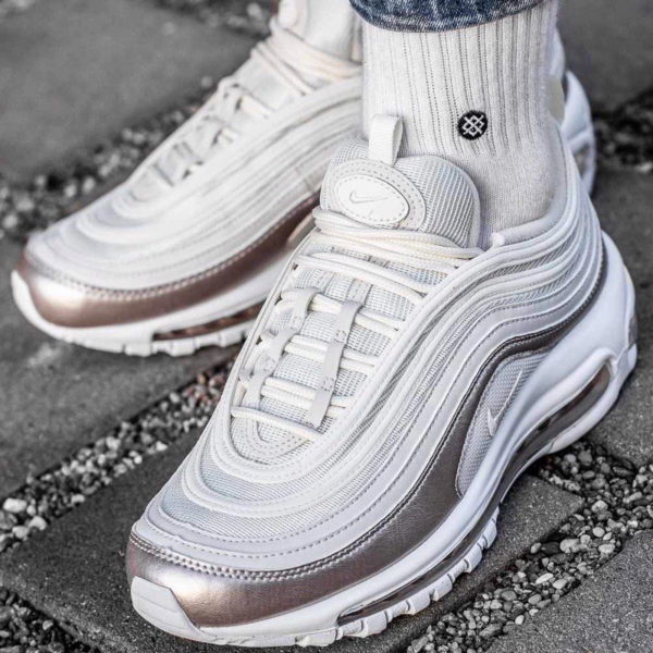Giày Nike Air Max 97 'Phantom Metallic Red Bronze' 921523-002 - Ảnh 9