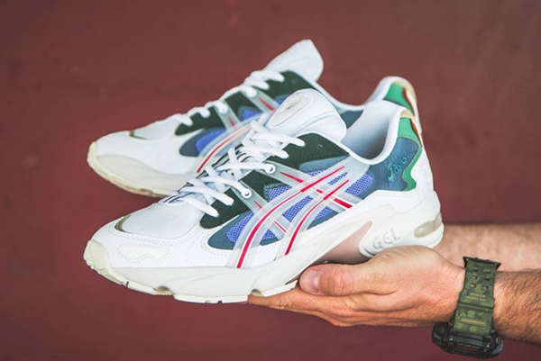 Giày Asics Hypebeast x Gel Kayano 5 Meadow 1021A180 101 - Ảnh 6