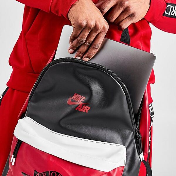 Balo Nike Air Jordan 1 Mashup Retro Backpack Gym Red Black 9A0390-KR5 - Ảnh 5