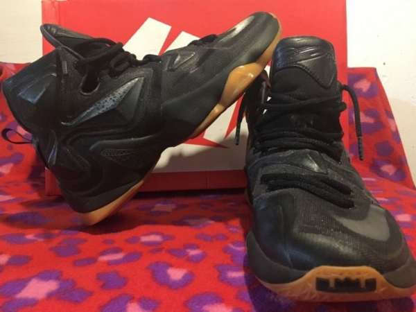 Giày Nike LeBron 13 'Black Lion' 807219-001 - Ảnh 6