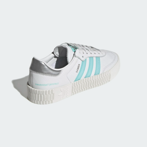 Giày Adidas Originals X Swarovski Sambarose 'White Aqua' GZ8618 - Ảnh 5