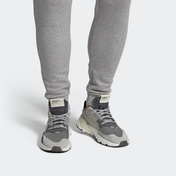 Giày Adidas Nite Jogger 'Triple Grey' G26315 - Ảnh 3