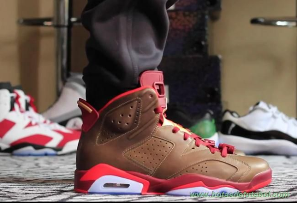 Giày Nike Jordan 6 Retro 'Cigar' 384664-250 - Ảnh 2