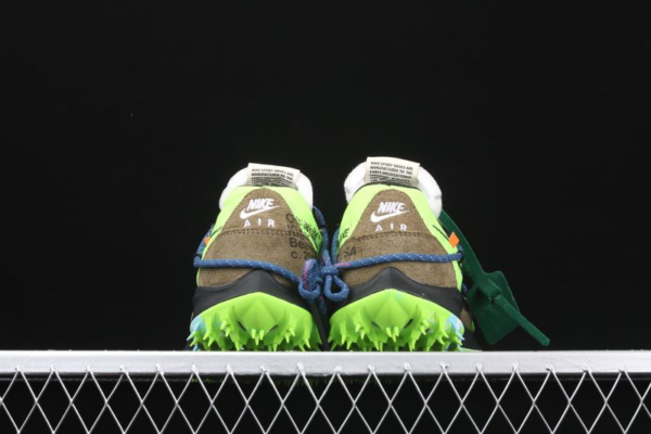 Giày Nike Wmns Air Zoom Terra Kiger 5 x Off-White 'Electric Green' CD8179-300 - Ảnh 6