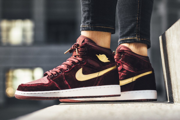 Giày Nike Air Jordan 1 Heiress GG 'Velvet' 832596-640 - Ảnh 5