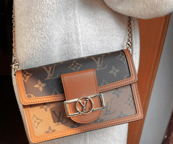 Túi Louis Vuitton DAUPHINE Chain Wallet M68746 - Ảnh 6