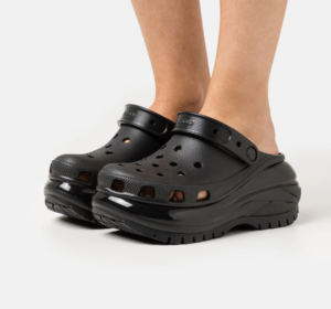Dep Crocs Classic Mega Crush Clog 'Black' 207988-001