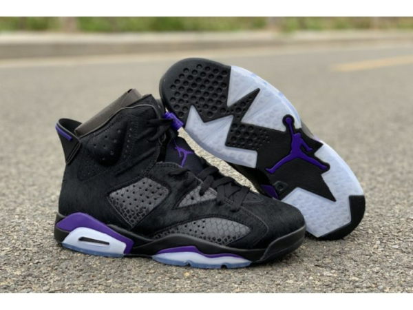 Giày Nike Social Status x Air Jordan 6 Retro 'Pony Hair' AR2257-005 - Ảnh 4