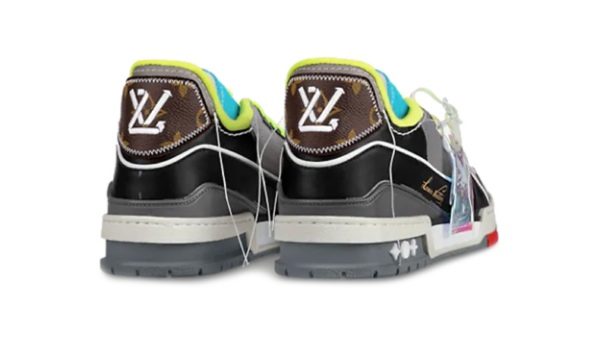 Giày Louis Vuitton Trainer Colorful 1A8QB - Ảnh 3