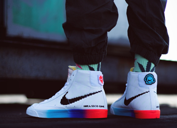 Giày Nike Blazer Mid '77 Vintage 'Have A Good Game' DC3280-101 - Ảnh 9