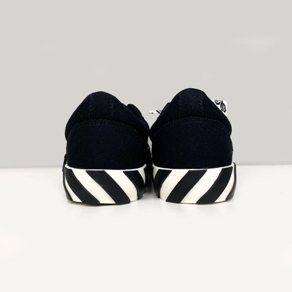 Giày Off-White Vulc Sneaker Low 'Black White' OMIA085R21FAB001-1001 - Ảnh 4