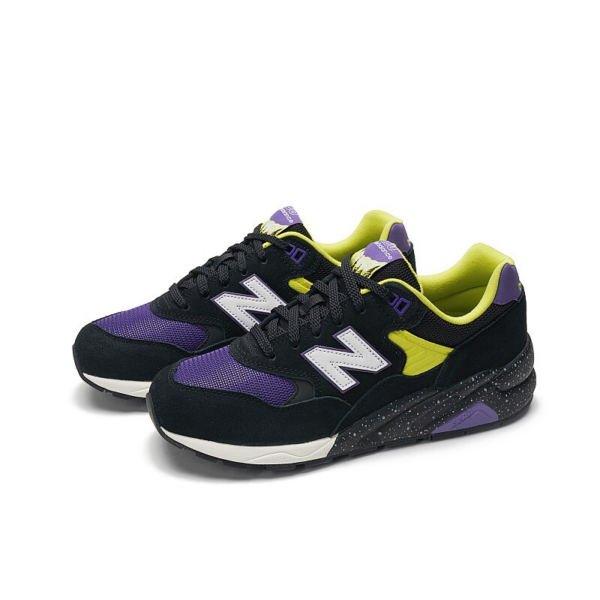 Giày New Balance 580 Black Purple CMT580TF - Ảnh 2