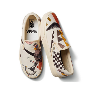 Alternative view of Giày Vans MoMA x Classic Slip-On 'Vasily Kandinsky's Orange' VN0A4U381ID