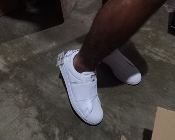 Giày Adidas Slip On Superstar 'Cloud White' GZ8398 - Ảnh 2