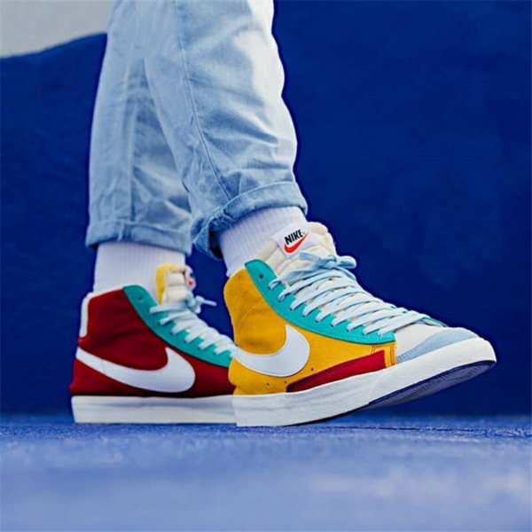 Giày Nike Blazer Mid Vintage 'Multi Suede' CI1167-600 - Ảnh 3