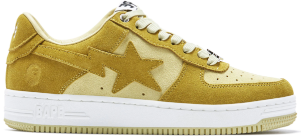 Giày A Bathing Ape Bape Sta 'Suede Yellow' 1I70-291-007
