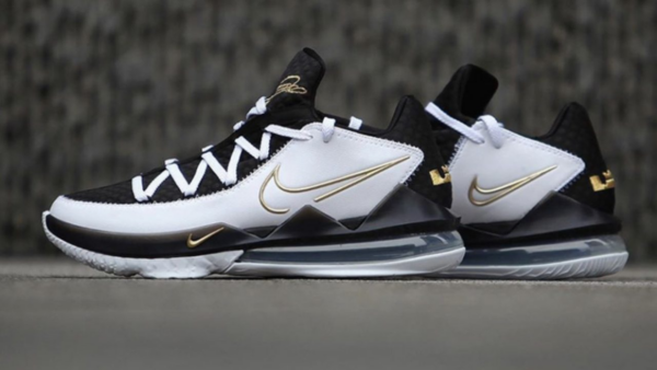 Giày Nike LeBron 17 Low 'Metallic Gold' CD5007-101 - Ảnh 8