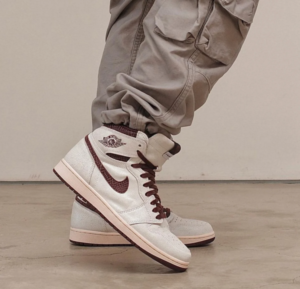 Giày Nike A Ma Maniére x Air Jordan 1 High OG 'Airness' DO7097-100 - Ảnh 3