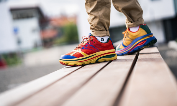 Giày Hoka One One x Engineered Garment Bondi B Multicolour 1107849-VPST - Ảnh 4