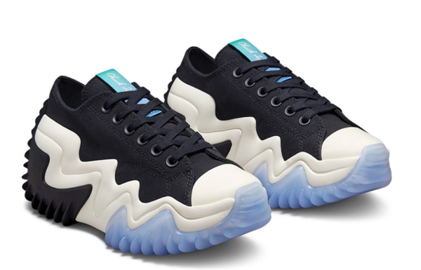 Giày Converse WMNS Run Star Motion 'Black' A00855C - Ảnh 2