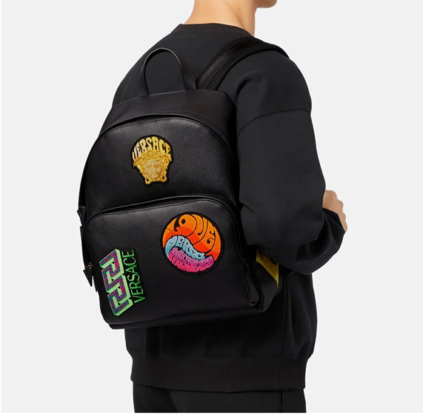 Balo Versace Medusa Music Black DFZ8504-1A02240-6B12V - Ảnh 2
