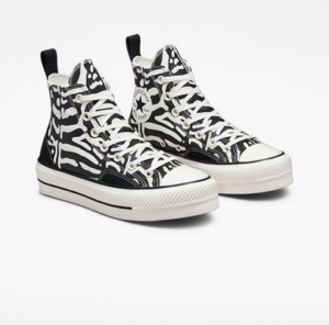 Alternative view of Giày Converse Chuck Taylor All Star Animal Mix 'Black White' A03713C