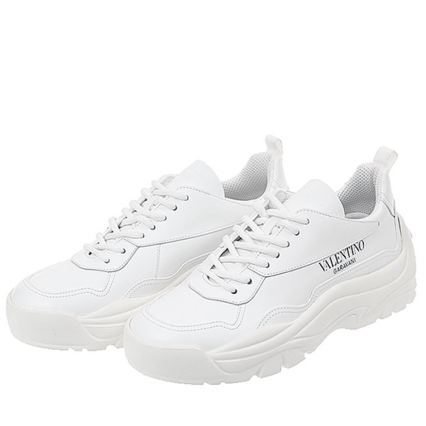 Giày Valentino Gumboy Calfskin Sneaker White SY2S0B17VRN0BO - Ảnh 4