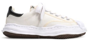 Giày Maison Mihara Yasuhiro Blakey OG Sole Canvas Low-top A06FW704-WHITE