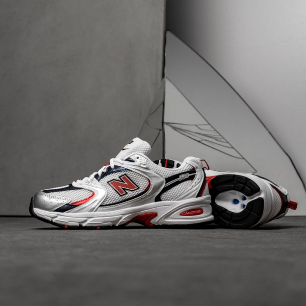 Giày New Balance 530 'White Velocity Red' MR530UIX - Ảnh 6