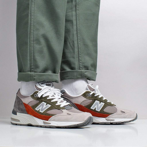 Giày New Balance 991 Made In England 'Nu Block Tan' M991NGO - Ảnh 3