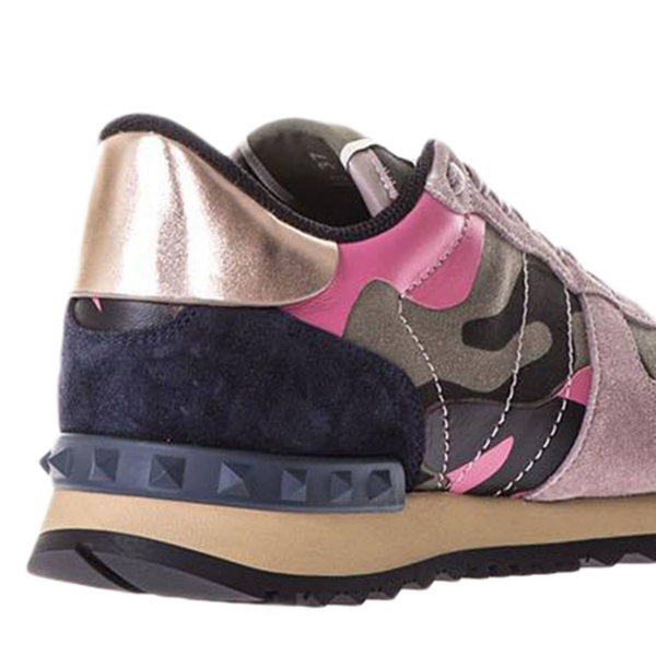 Giày Valentino Women's Rockstud Camouflage Sneakers PW2S0291-TZP-0O6 - Ảnh 3
