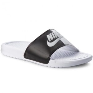 Alternative view of Dép Nike Benassi JDI LTD 'Black White Silver' 343881-104