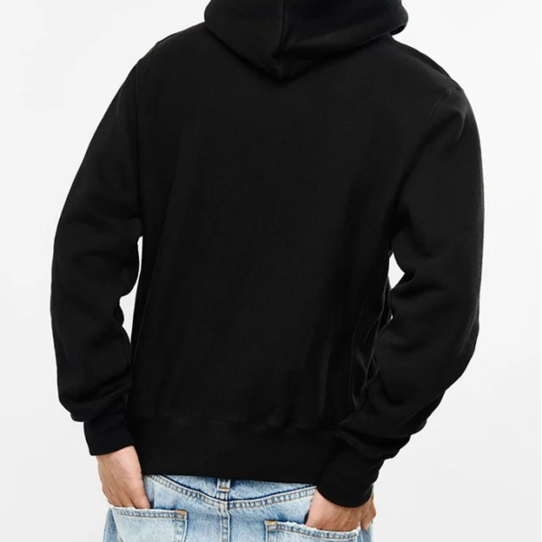 Champion Reverse Weave Hoodie Sweatshirt Black A1704H-BLK - Ảnh 4