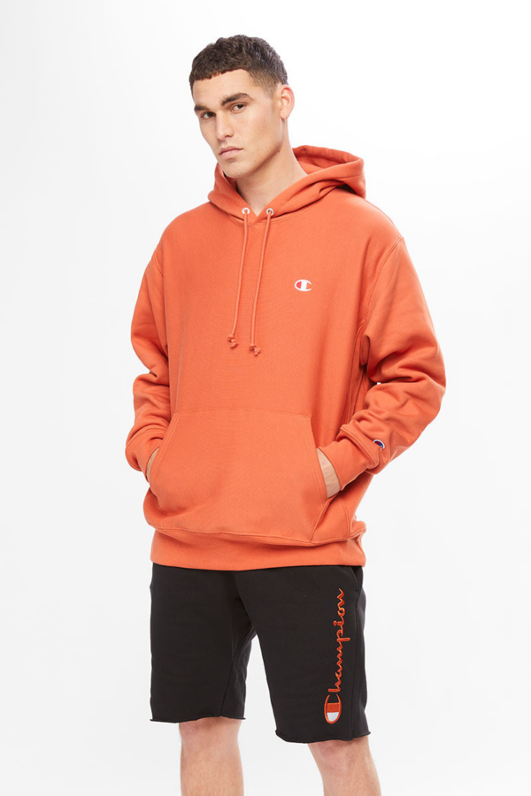 Champion Reverse Weave Hoodie Sweatshirt Orange A1704H-FUZ - Ảnh 5