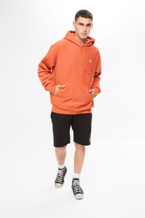 Alternative view of Champion Reverse Weave Hoodie Sweatshirt Orange A1704H-FUZ