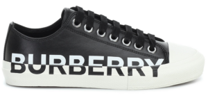 Giày Burberry Logo Print Two-tone Cotton Gabardine 80182701