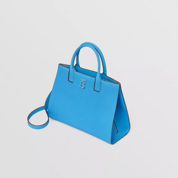 Túi Burberry Mini Leather Frances Bag Sky Blue - Ảnh 5