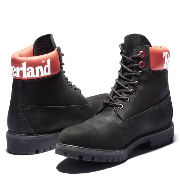 Giày Timberland Men's 6-Inch Premium Waterproof Black Waterbuck A1QTV - Ảnh 6