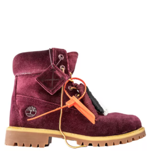 Alternative view of Giày Timberland Off-White x Wmns 6 Inch Premium 'Bordeaux' OWIA083E184780162400