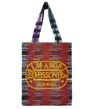 Túi Palm Angels x Missoni Knit Shopper PWNA041F21KNI0028418