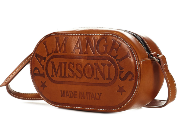 Túi Palm Angels X Missoni Shoulder Bag PWNP005F21LEA0016010 - Ảnh 2