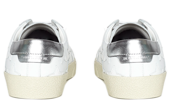Giày Saint Laurent white rubber sneakers 592541-00ND0-9017 - Ảnh 2
